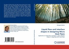 Liquid flow and interface shapes in designing Micro Heat Pipes - Markos, Mulugeta