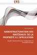 NANOSTRUCTURATION DES MATÉRIAUX: DE LA... - Bild 1