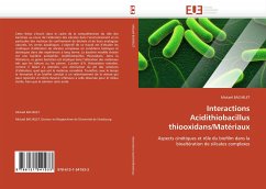 Interactions Acidithiobacillus thiooxidans/Matériaux - BACHELET, Mickaël