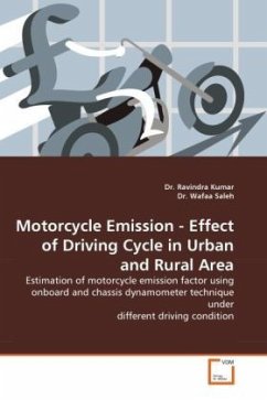 Motorcycle Emission - Effect of Driving Cycle in Urban and Rural Area