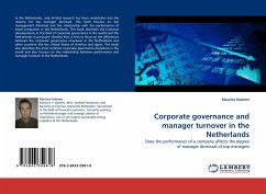 Corporate governance and manager turnover in the Netherlands - Koenen, Maurice