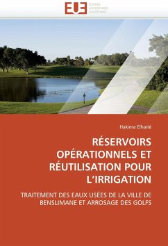 Cover RÉSERVOIRS OPÉRATIONNELS ET RÉUTILISATION POUR L'IRRIGATION