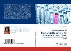 Development of biodegradable polymer for treatment of solid tumor - Shikanov, Ariella