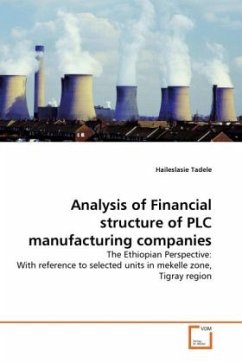 Analysis of Financial structure of PLC manufacturing companies