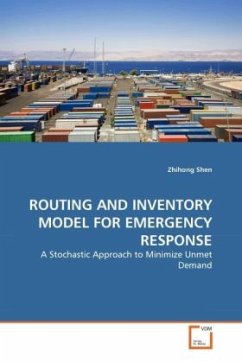 ROUTING AND INVENTORY MODEL FOR EMERGENCY RESPONSE