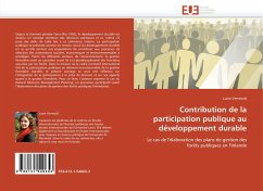 Contribution de la participation publique au développement durable - Verreault, Lucie