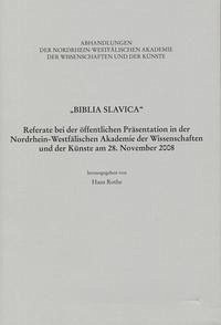"Biblia Slavica"