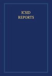 ICSID Reports, Volume 1 - Rayfuse, Rosemary (ed.)