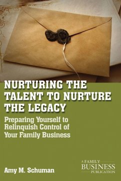 Nurturing the Talent to Nurture the Legacy - Schuman, A.