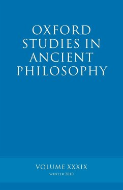 Oxford Studies in Ancient Philosophy Volume - Inwood, Brad