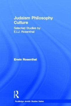 Judaism, Philosophy, Culture - Rosenthal, Erwin