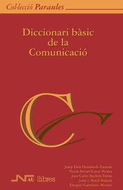 Diccionari bàsic de la comunicació - Doménech Zornoza, Josep Lluís
