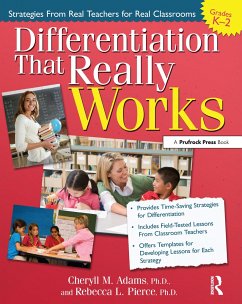 Differentiation That Really Works - Adams, Cheryll M; Pierce, Rebecca L