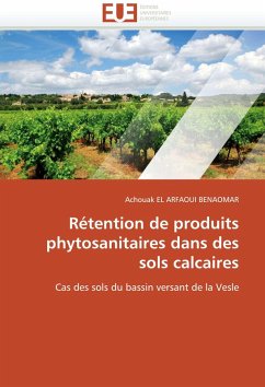 Cover Rétention de produits phytosanitaires dans des sols calcaires