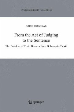 From the Act of Judging to the Sentence - Rojszczak, Artur