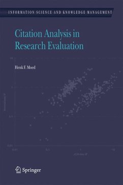 Citation Analysis in Research Evaluation - Moed, Henk F.