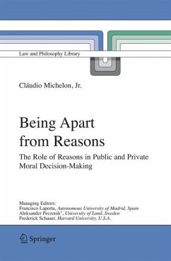 Being Apart from Reasons - Michelon, Cláudio Jr.