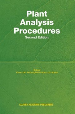 Plant Analysis Procedures