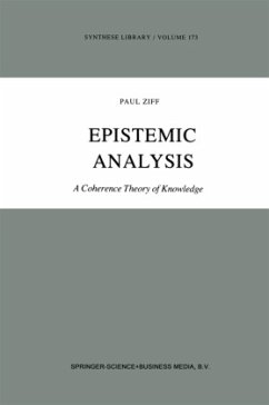 Epistemic Analysis - Ziff, Paul