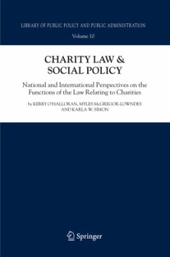 Charity Law & Social Policy - O'Halloran, Kerry;McGregor-Lowndes, Myles;Simon, Karla