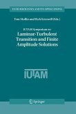 IUTAM Symposium on Laminar-Turbulent Transition and Finite Amplitude Solutions