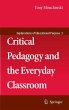 Critical Pedagogy and the Everyday... - Bild 1