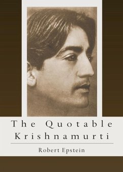 The Quotable Krishnamurti - Epstein, Robert