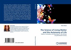 The Science of Living Matter and the Autonomy of Life - Waisse, Silvia
