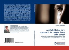 A rehabilitative care approach for people living with cancer