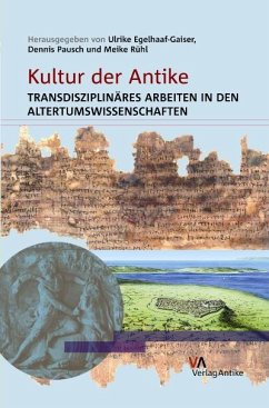 Kultur der Antike Cover Kultur der Antike