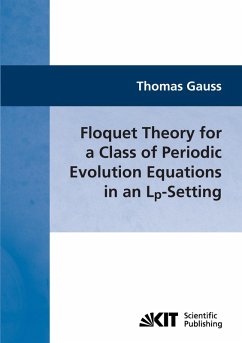 Cover Floquet Theory for a Class of Periodic Evolution Equations in an Lp-Setting
