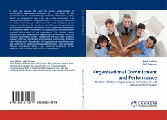 Organizational Commitment and Performance - Rahimi, Sareh;Tajasom, Adel