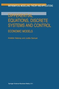 Differential Equations, Discrete Systems and Control - Halanay, A.;Samuel, J.