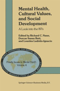 Mental Health, Cultural Values, and Social Development