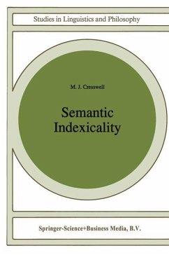 Semantic Indexicality - Cresswell, M. J.
