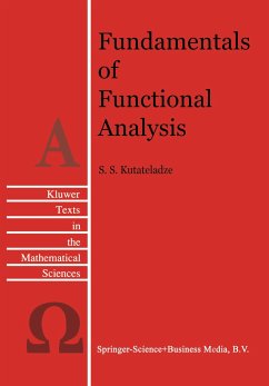 Fundamentals of Functional Analysis - Kutateladze, Semën Samsonovich