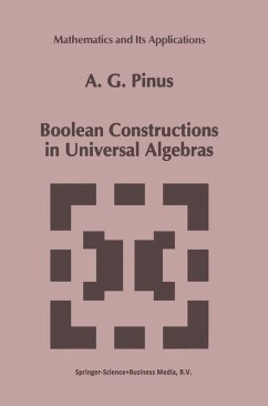 Cover Boolean Constructions in Universal Algebras