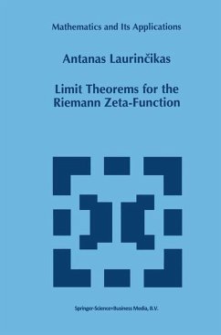 Limit Theorems for the Riemann Zeta-Function - Laurincikas, Antanas