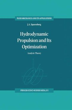 Hydrodynamic Propulsion and Its Optimization - Sparenberg, J. A.