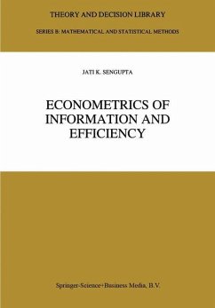 Econometrics of Information and Efficiency - Sengupta, Jati K.