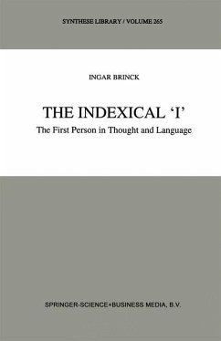 The Indexical ¿I¿ - Brinck, Ingar