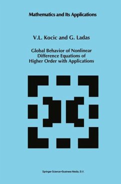 Global Behavior of Nonlinear Difference Equations of Higher Order with Applications - Kocic, V. L.;Ladas, G.