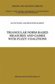 Triangular Norm-Based Measures and Games with Fuzzy Coalitions