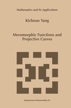 Meromorphic Functions and Projective Curves - Yang, Kichoon