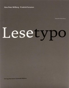 Lesetypografie - Willberg, Hans P;Forssmann, Friedrich