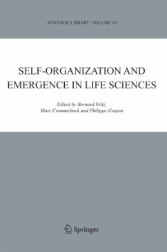 Self-organization and Emergence in Life Sciences