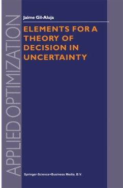 Elements for a Theory of Decision in Uncertainty - Gil-Aluja, Jaime