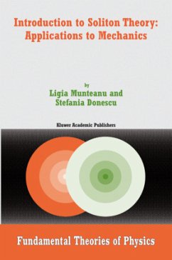 Introduction to Soliton Theory: Applications to Mechanics - Munteanu, Ligia;Donescu, Stefania