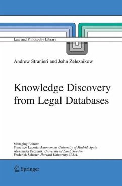 Knowledge Discovery from Legal Databases - Stranieri, Andrew;Zeleznikow, John