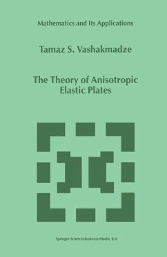 The Theory of Anisotropic Elastic Plates - Vashakmadze, T. S.